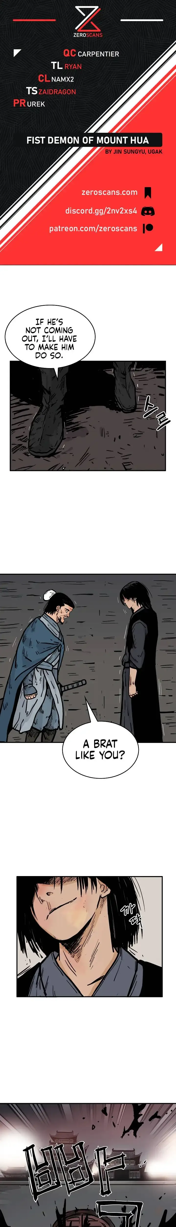 Read Fist Demon of Mount Hua EN Manga Online