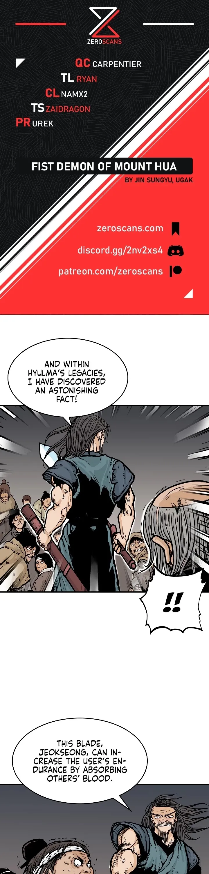 Read Fist Demon of Mount Hua EN Manga Online