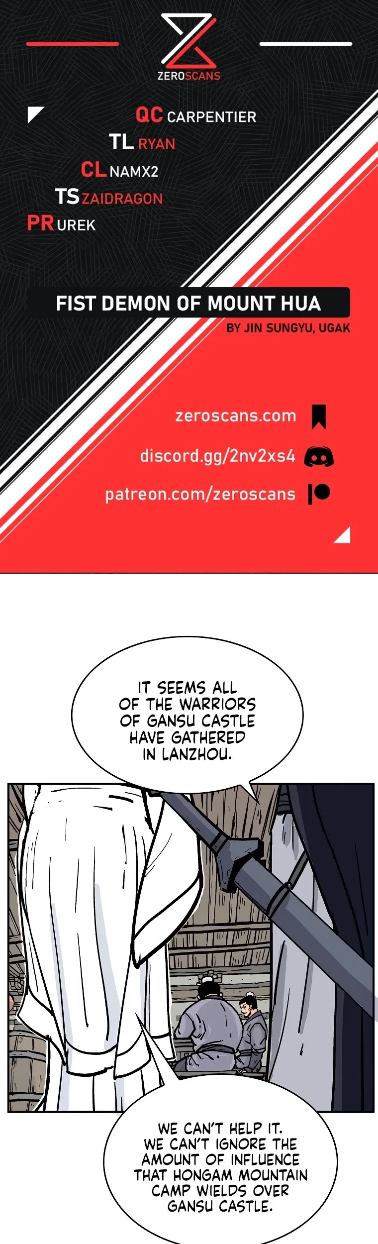 Read Fist Demon of Mount Hua EN Manga Online