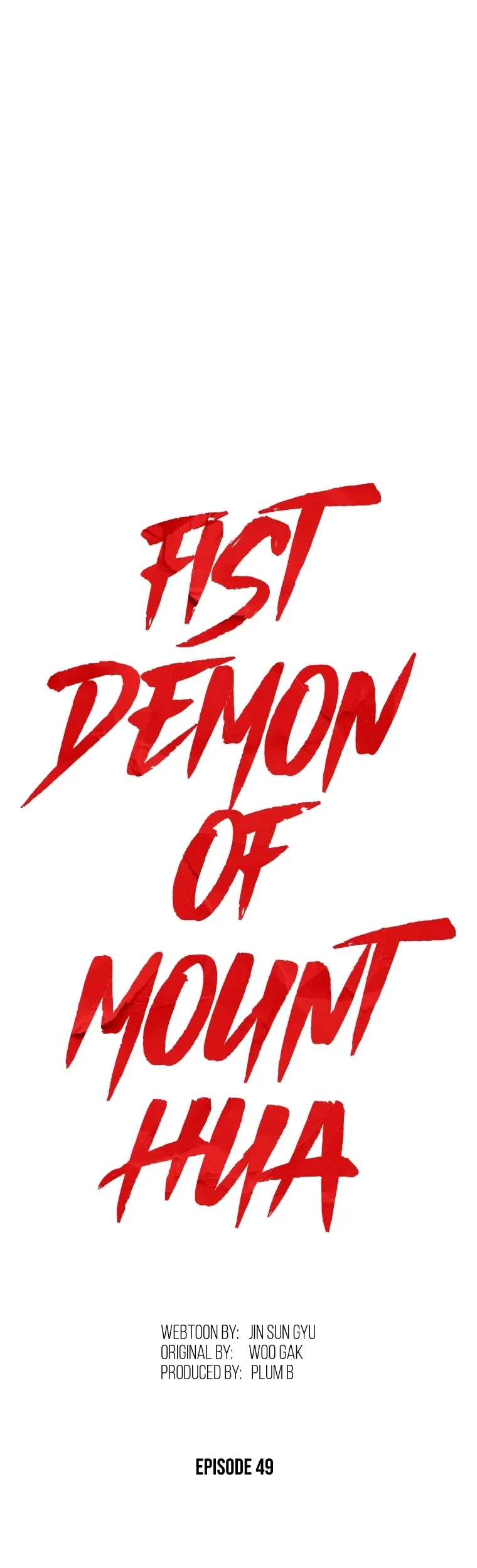 Read Fist Demon of Mount Hua EN Manga Online