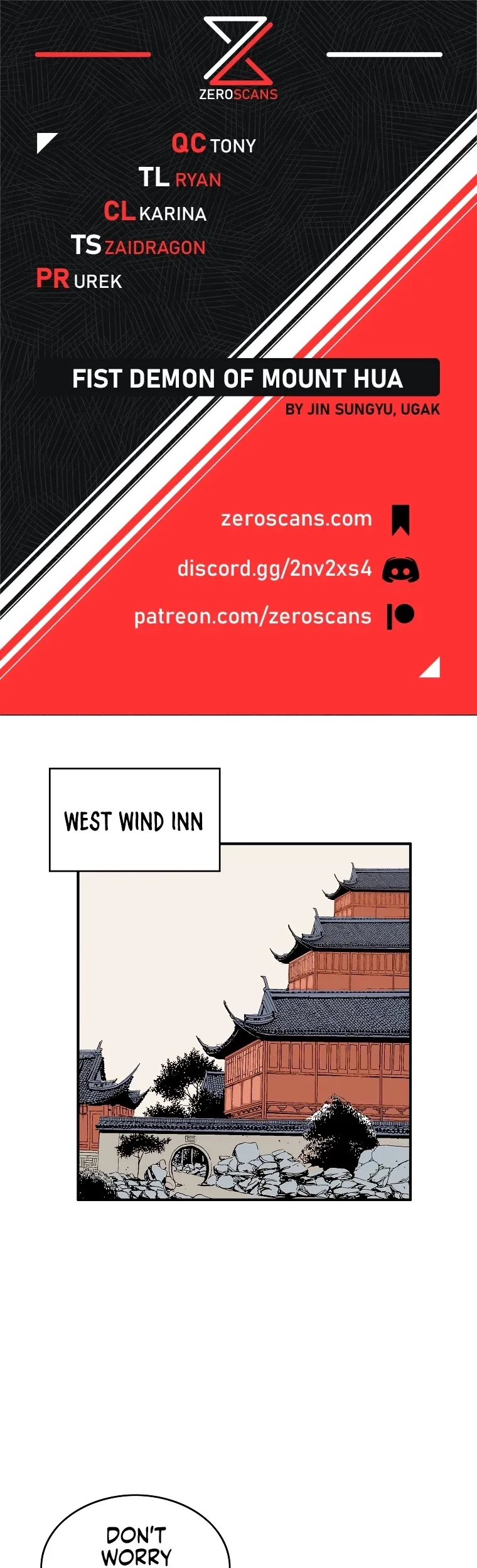 Read Fist Demon of Mount Hua EN Manga Online