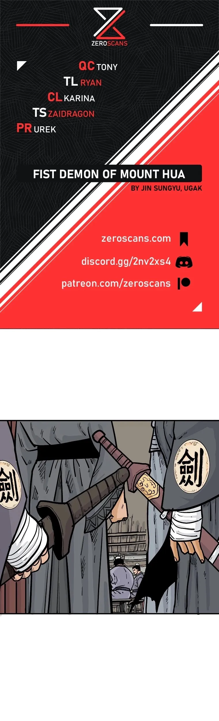 Read Fist Demon of Mount Hua EN Manga Online
