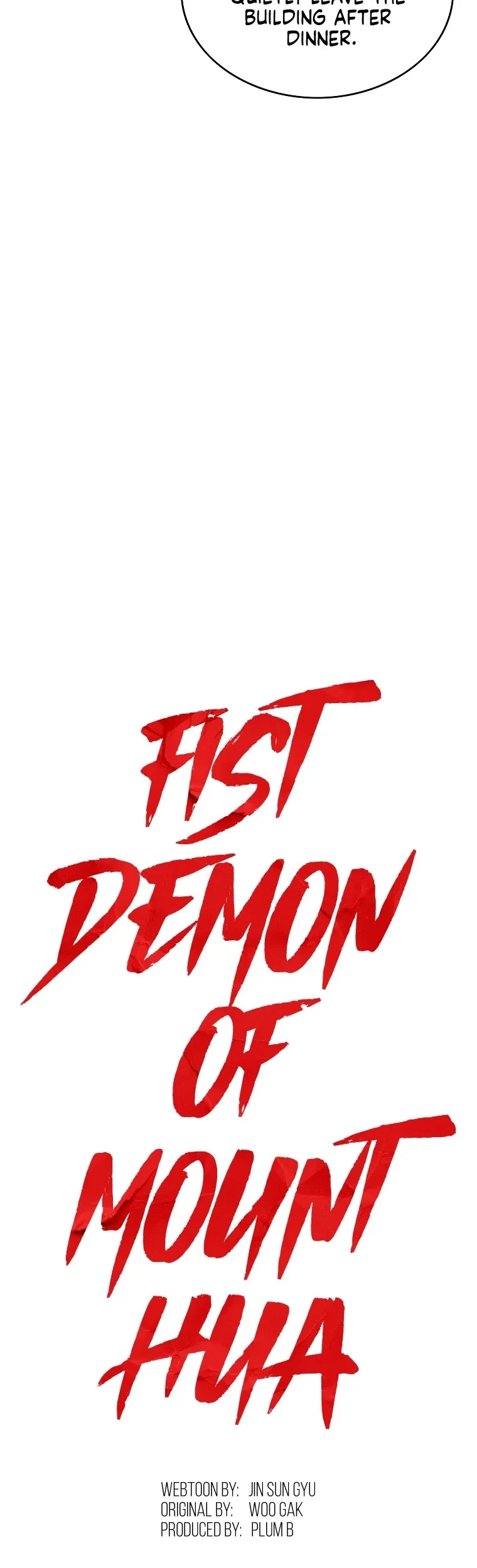 Read Fist Demon of Mount Hua EN Manga Online