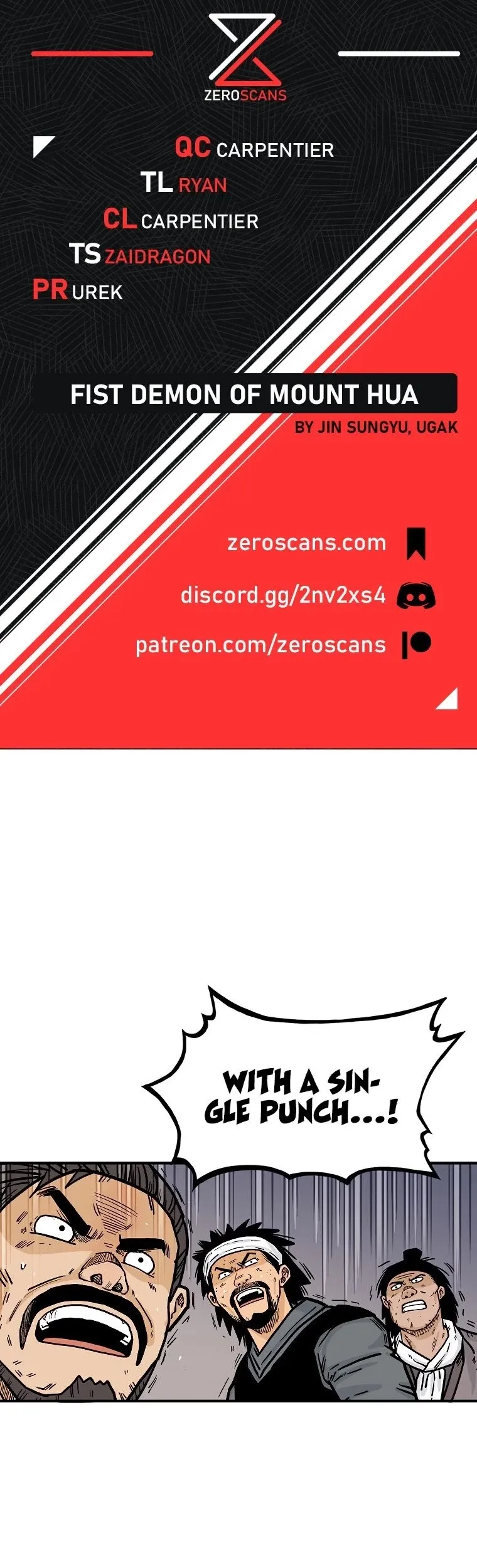 Read Fist Demon of Mount Hua EN Manga Online
