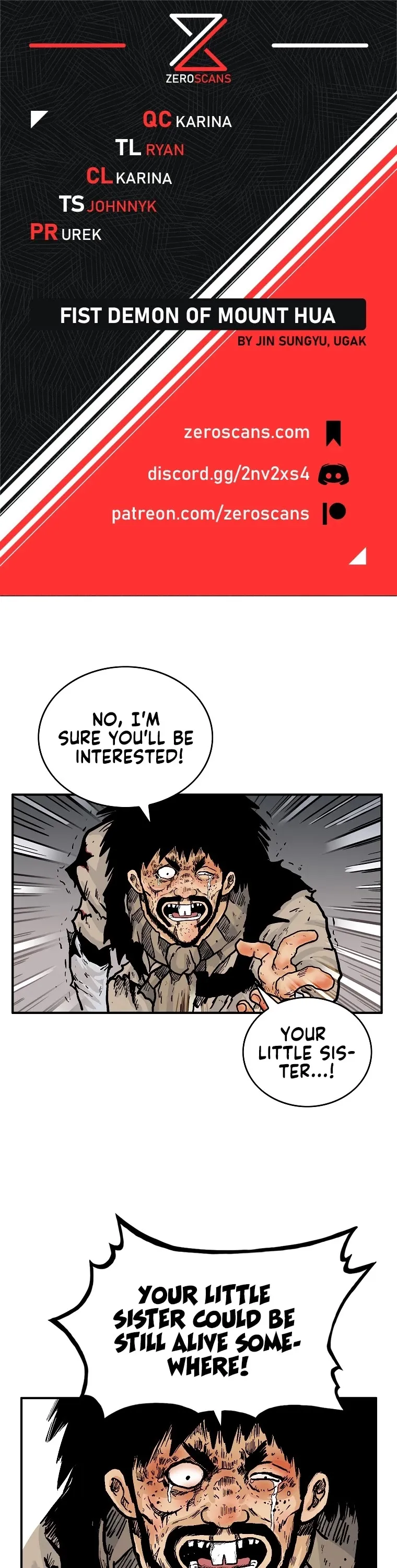 Read Fist Demon of Mount Hua EN Manga Online