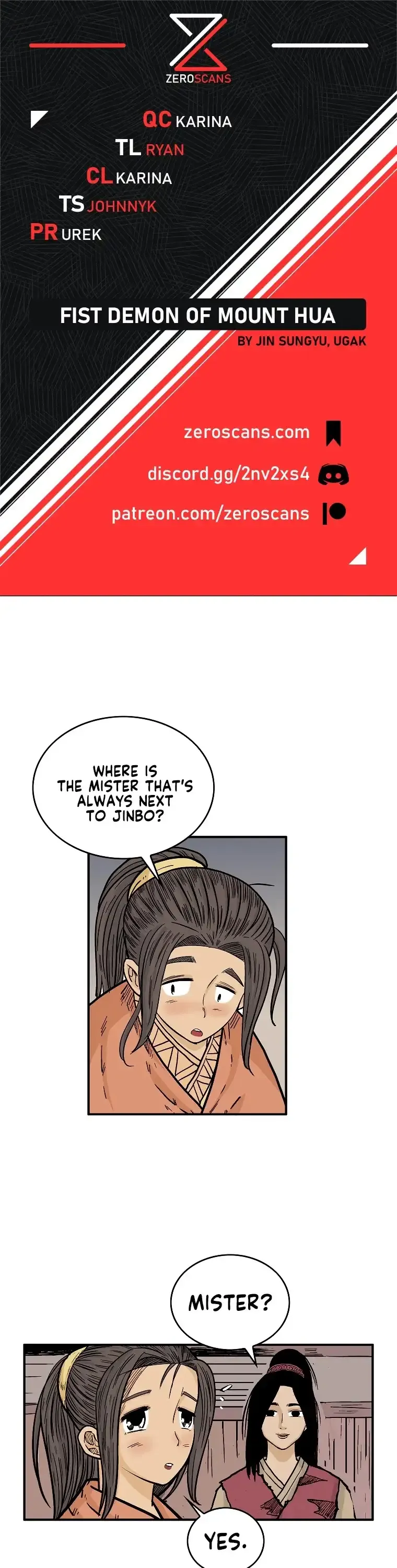 Read Fist Demon of Mount Hua EN Manga Online