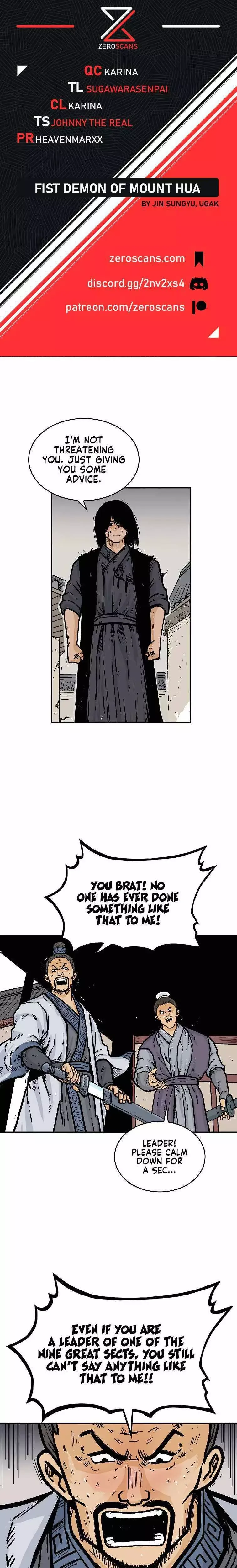 Read Fist Demon of Mount Hua EN Manga Online