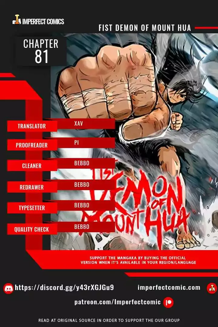 Read Fist Demon of Mount Hua EN Manga Online