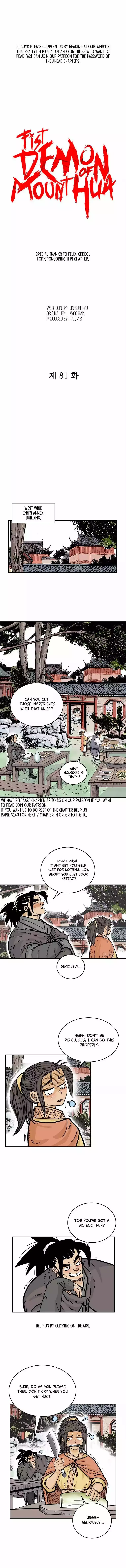 Read Fist Demon of Mount Hua EN Manga Online