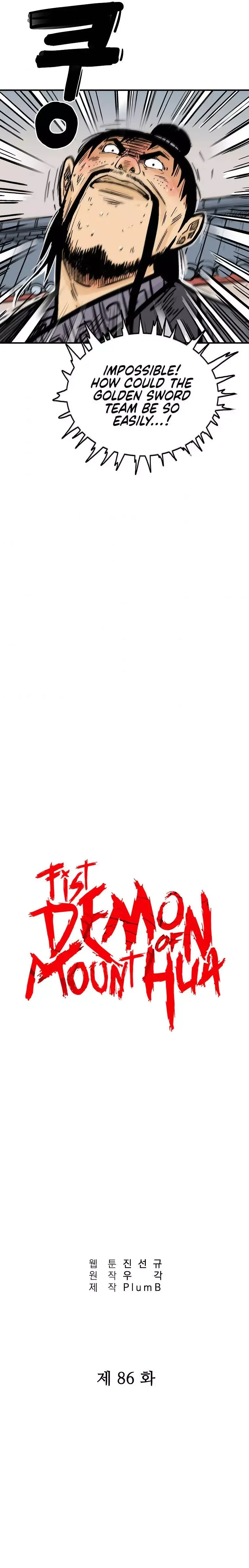 Read Fist Demon of Mount Hua EN Manga Online