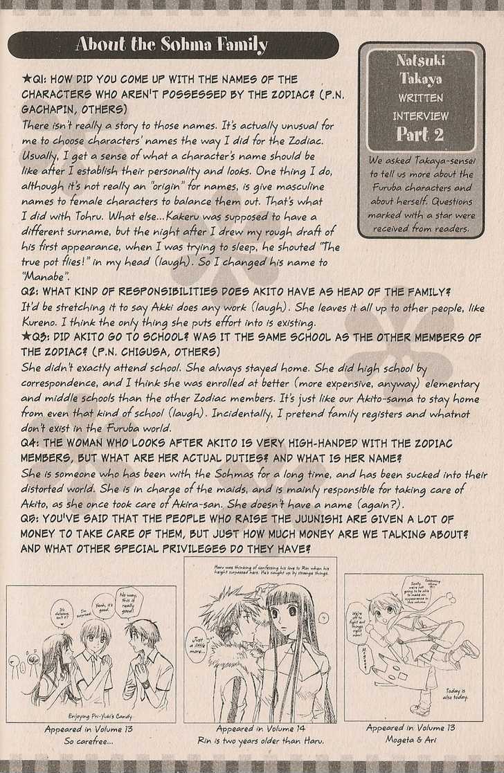 Read Fruits Basket EN Manga Online
