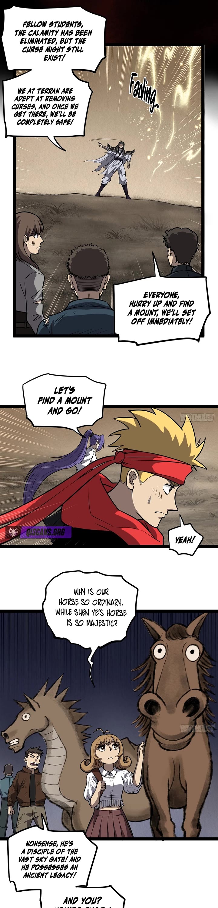 Read Gatekeeper Of The Boundless World EN Manga Online