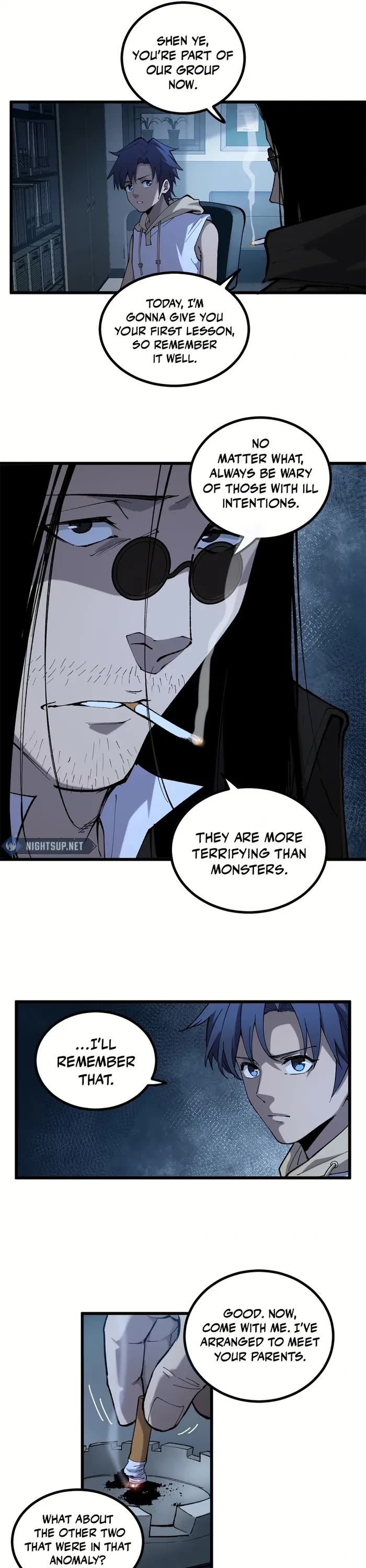 Read Gatekeeper Of The Boundless World EN Manga Online