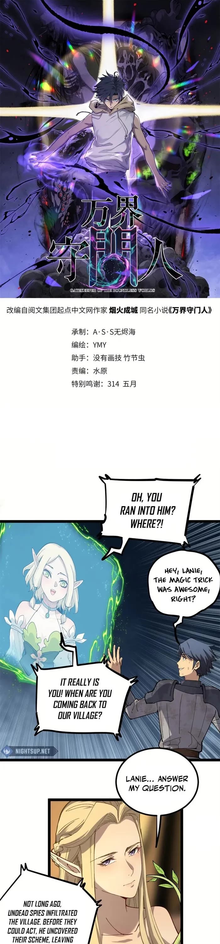 Read Gatekeeper Of The Boundless World EN Manga Online