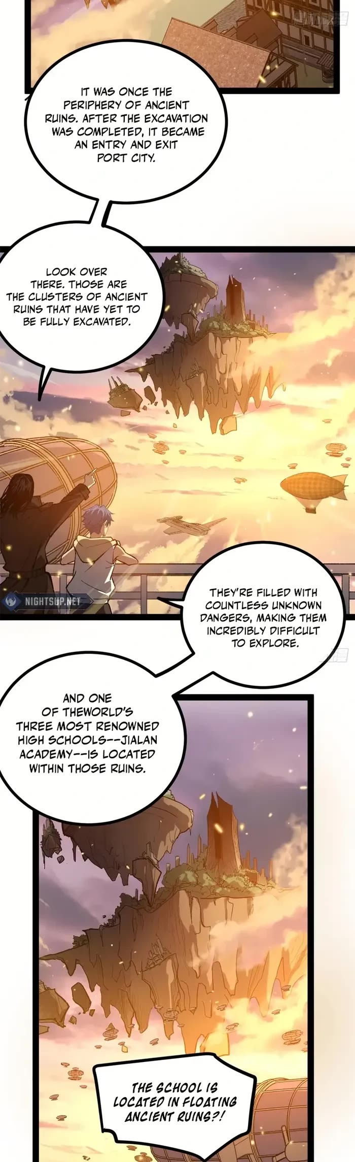 Read Gatekeeper Of The Boundless World EN Manga Online