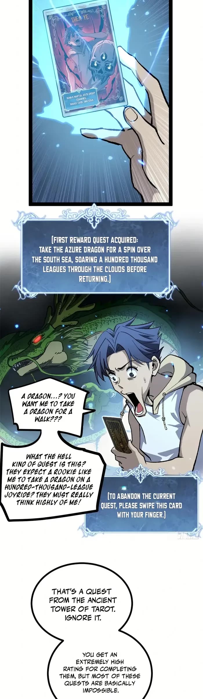 Read Gatekeeper Of The Boundless World EN Manga Online