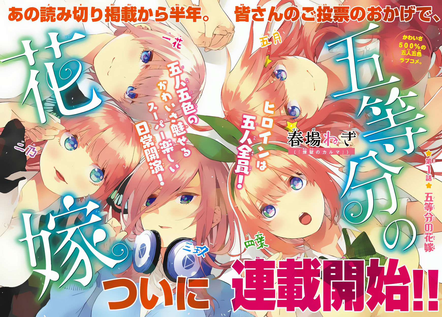 Read Go-Toubun no Hanayome EN Manga Online