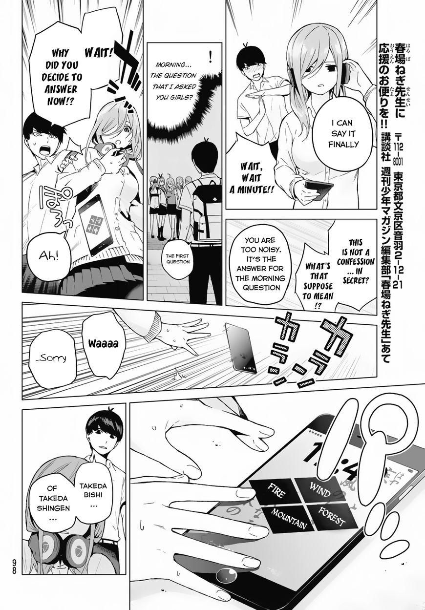 Read Go-Toubun no Hanayome EN Manga Online