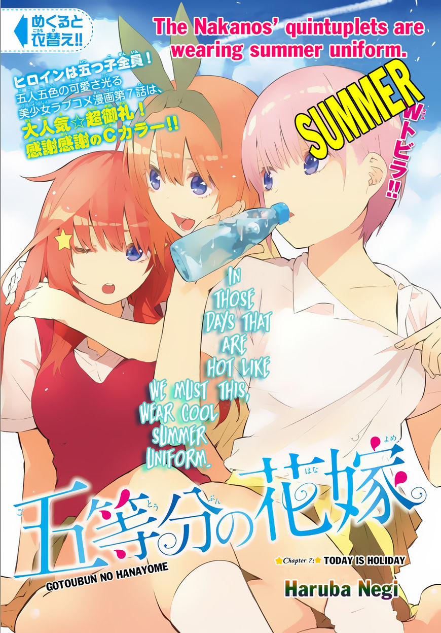 Read Go-Toubun no Hanayome EN Manga Online