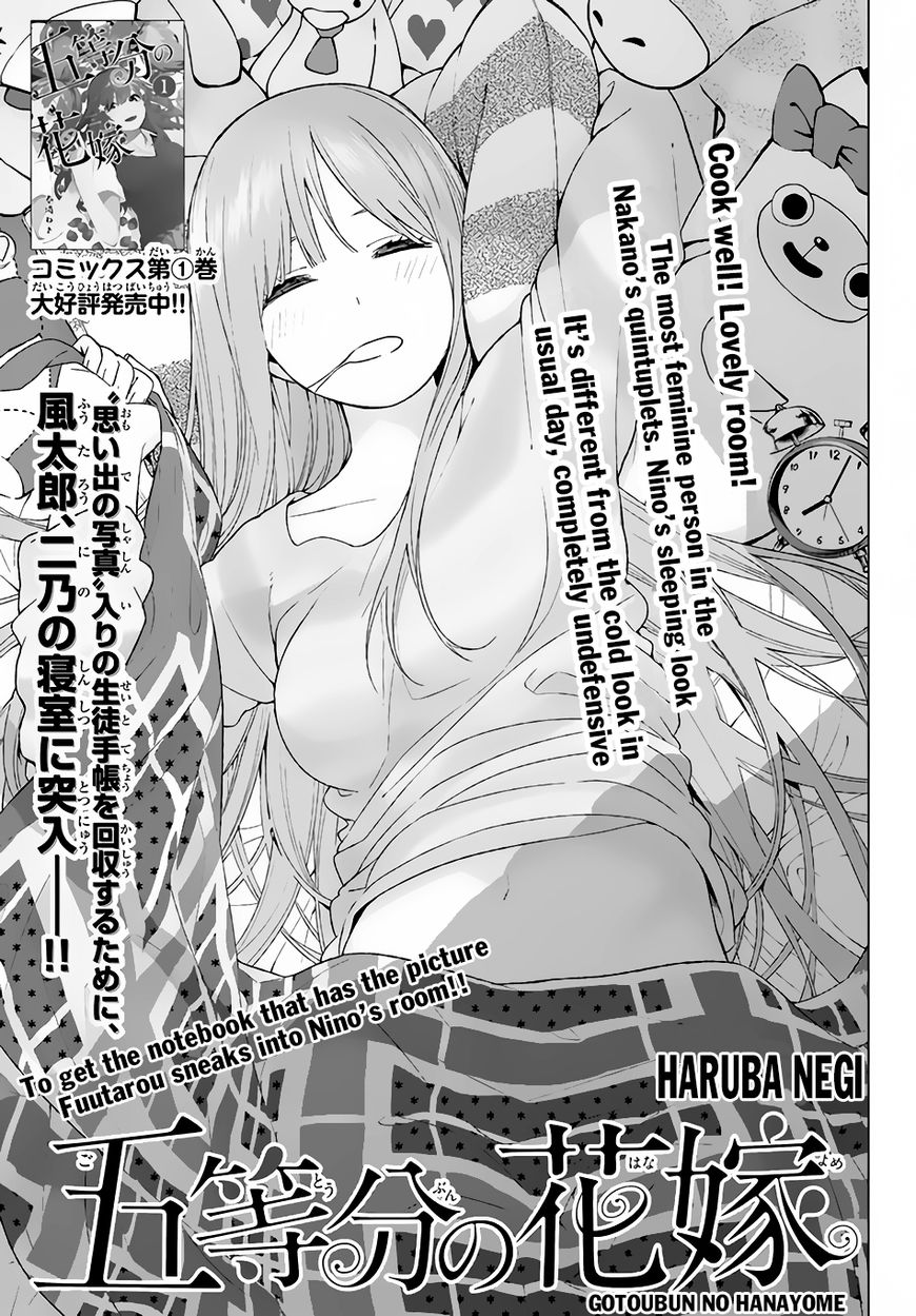 Read Go-Toubun no Hanayome EN Manga Online