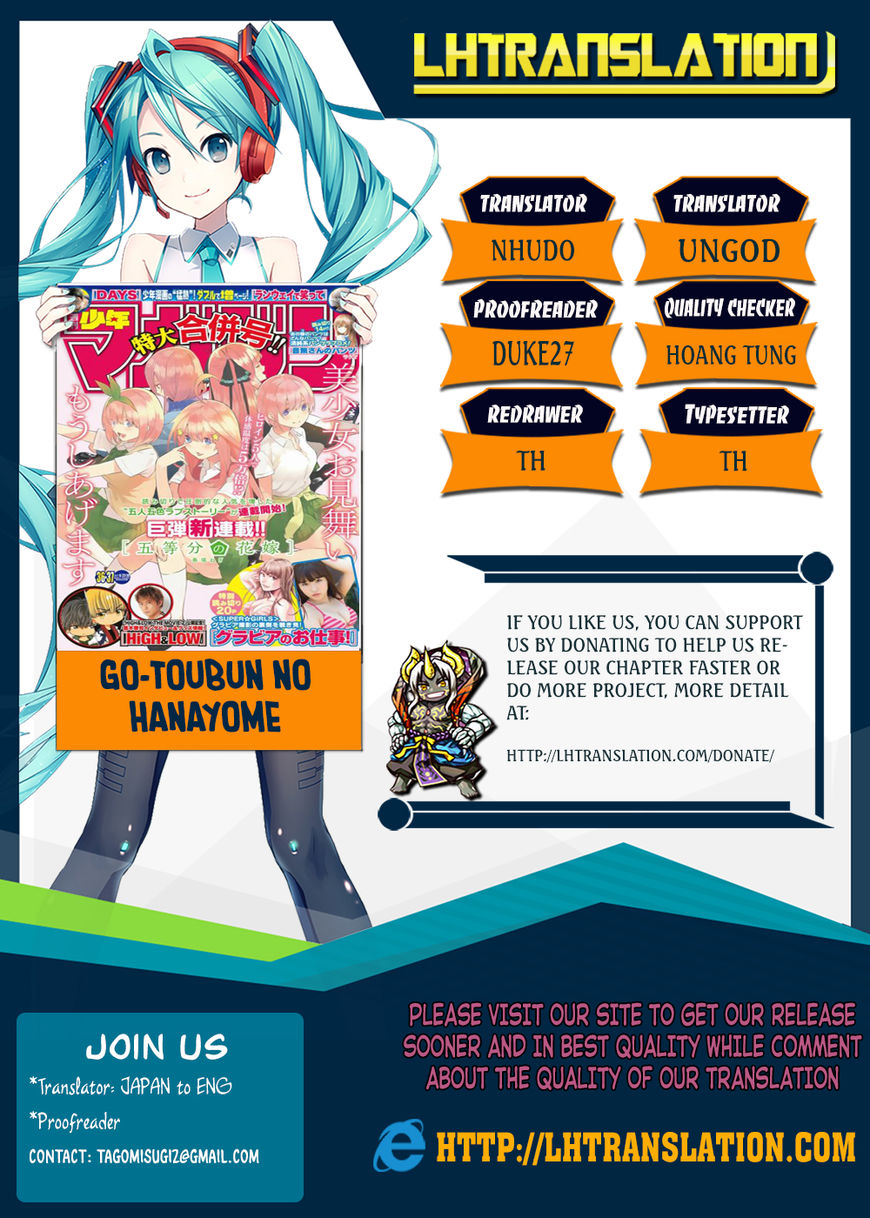 Read Go-Toubun no Hanayome EN Manga Online