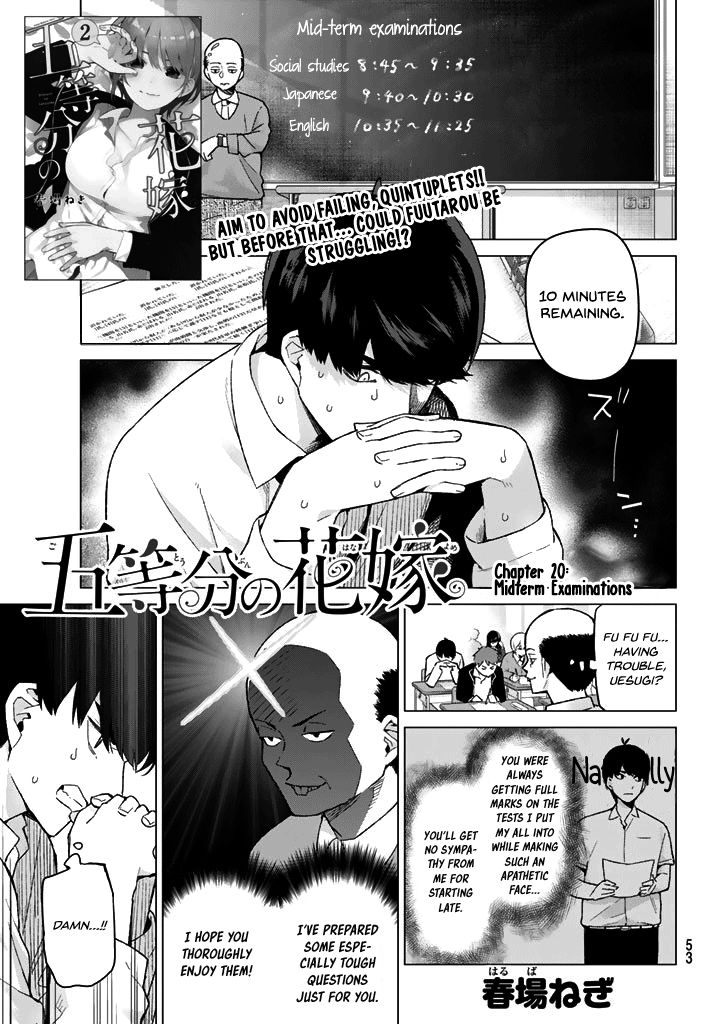 Read Go-Toubun no Hanayome EN Manga Online