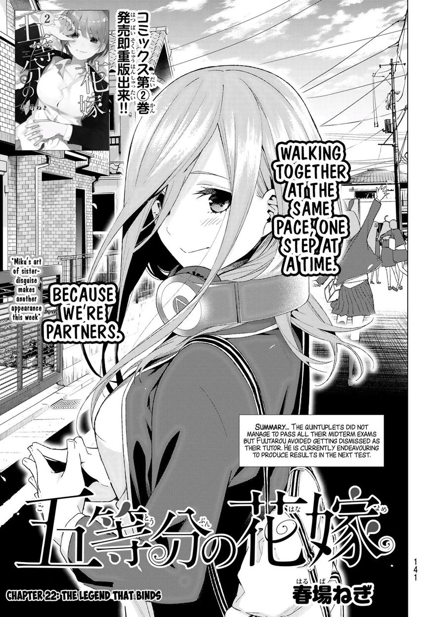 Read Go-Toubun no Hanayome EN Manga Online
