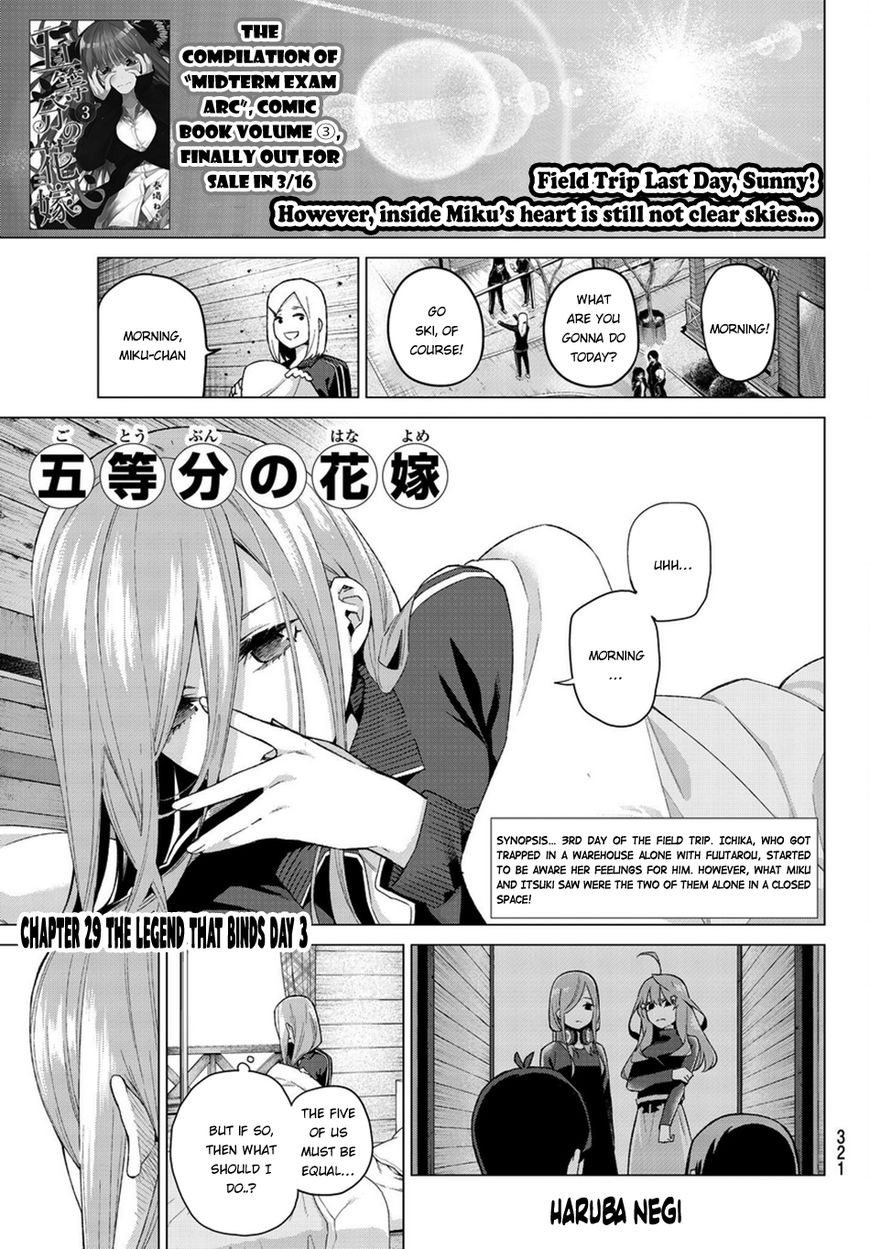 Read Go-Toubun no Hanayome EN Manga Online