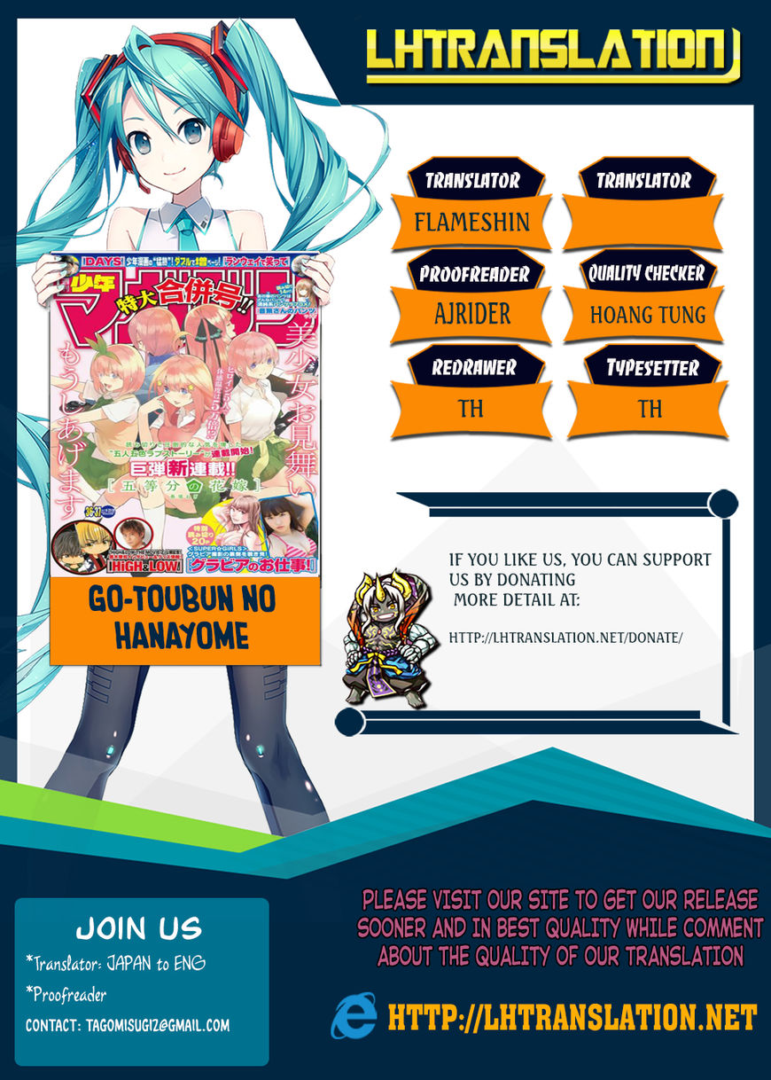 Read Go-Toubun no Hanayome EN Manga Online