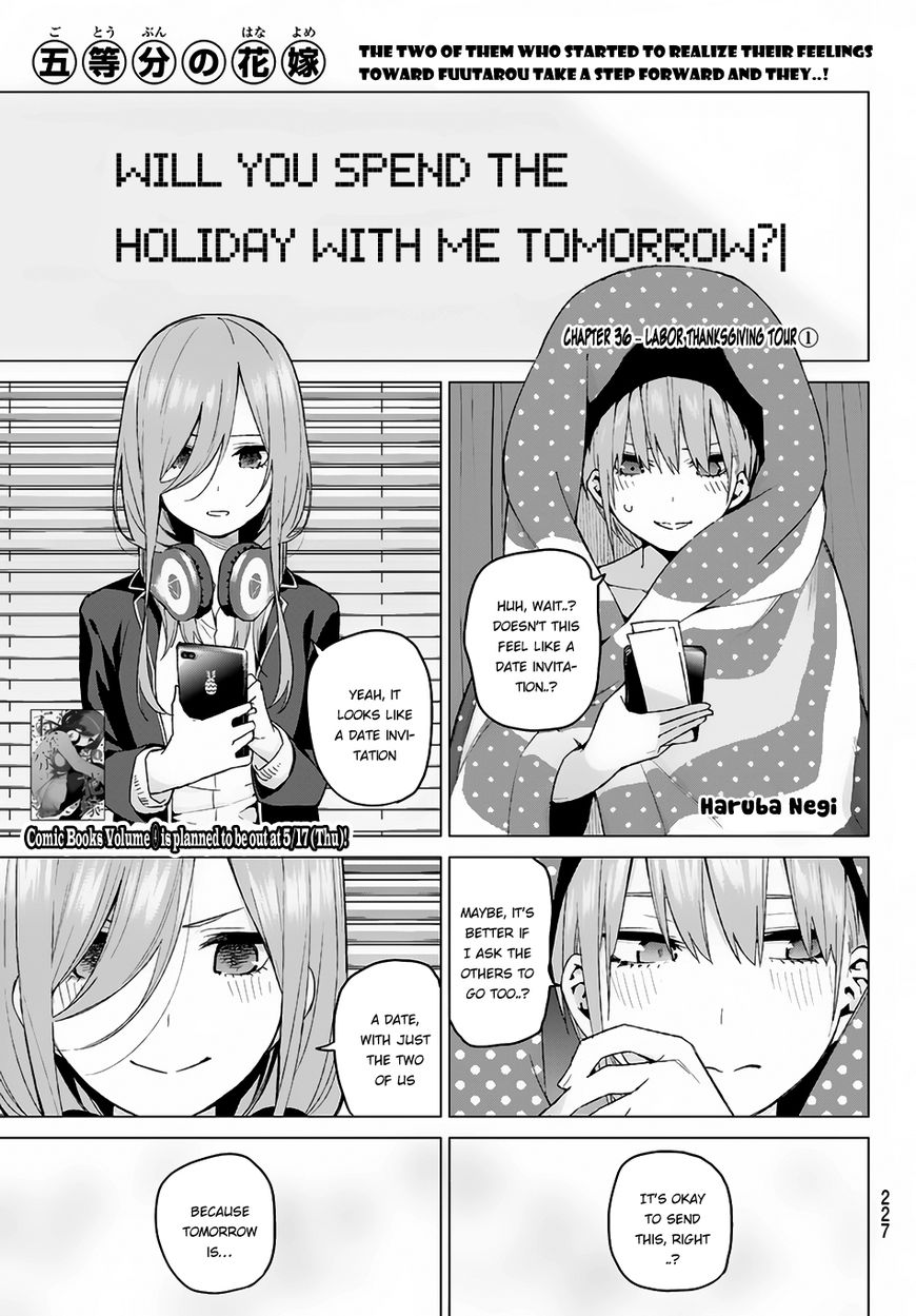 Read Go-Toubun no Hanayome EN Manga Online