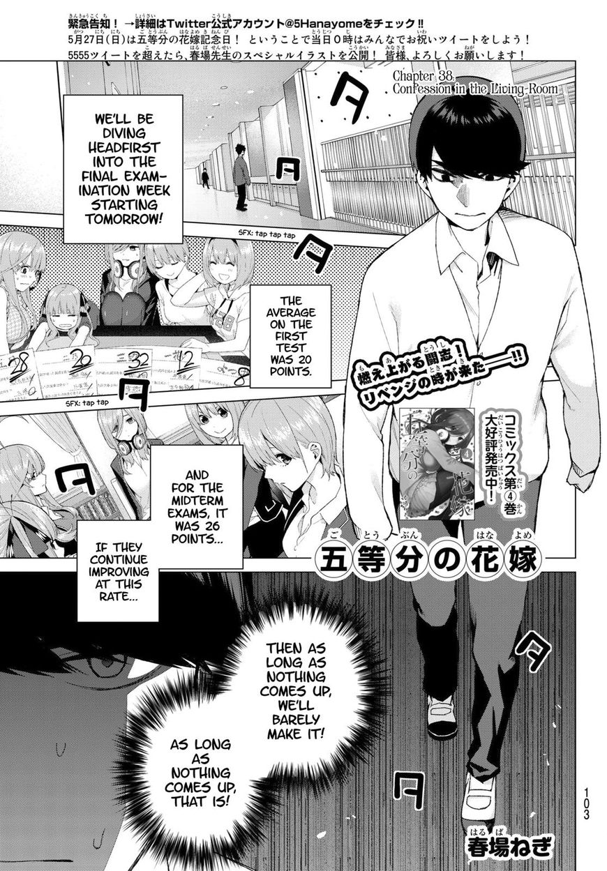 Read Go-Toubun no Hanayome EN Manga Online