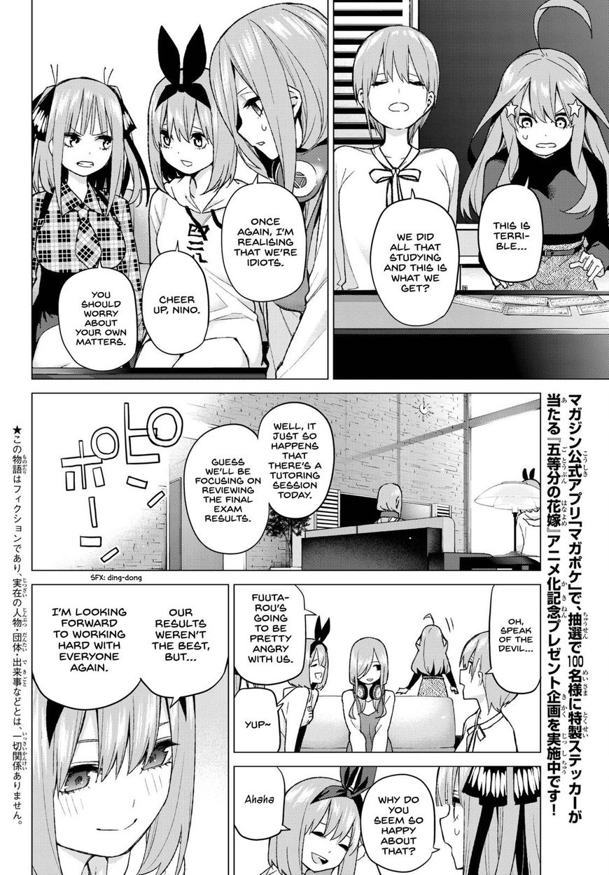 Read Go-Toubun no Hanayome EN Manga Online