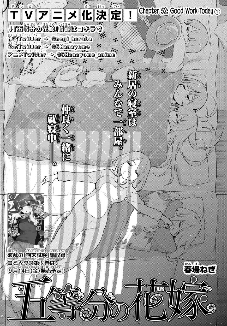 Read Go-Toubun no Hanayome EN Manga Online