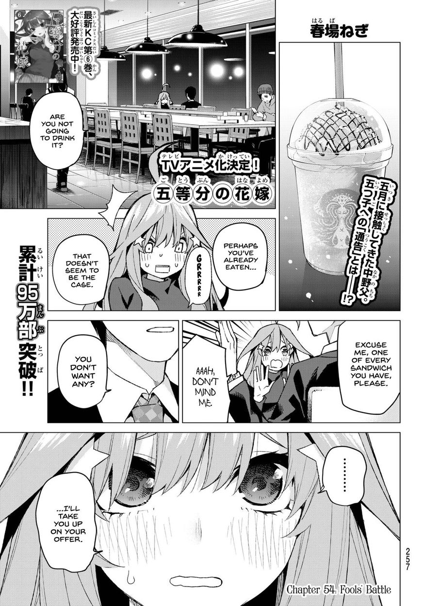 Read Go-Toubun no Hanayome EN Manga Online