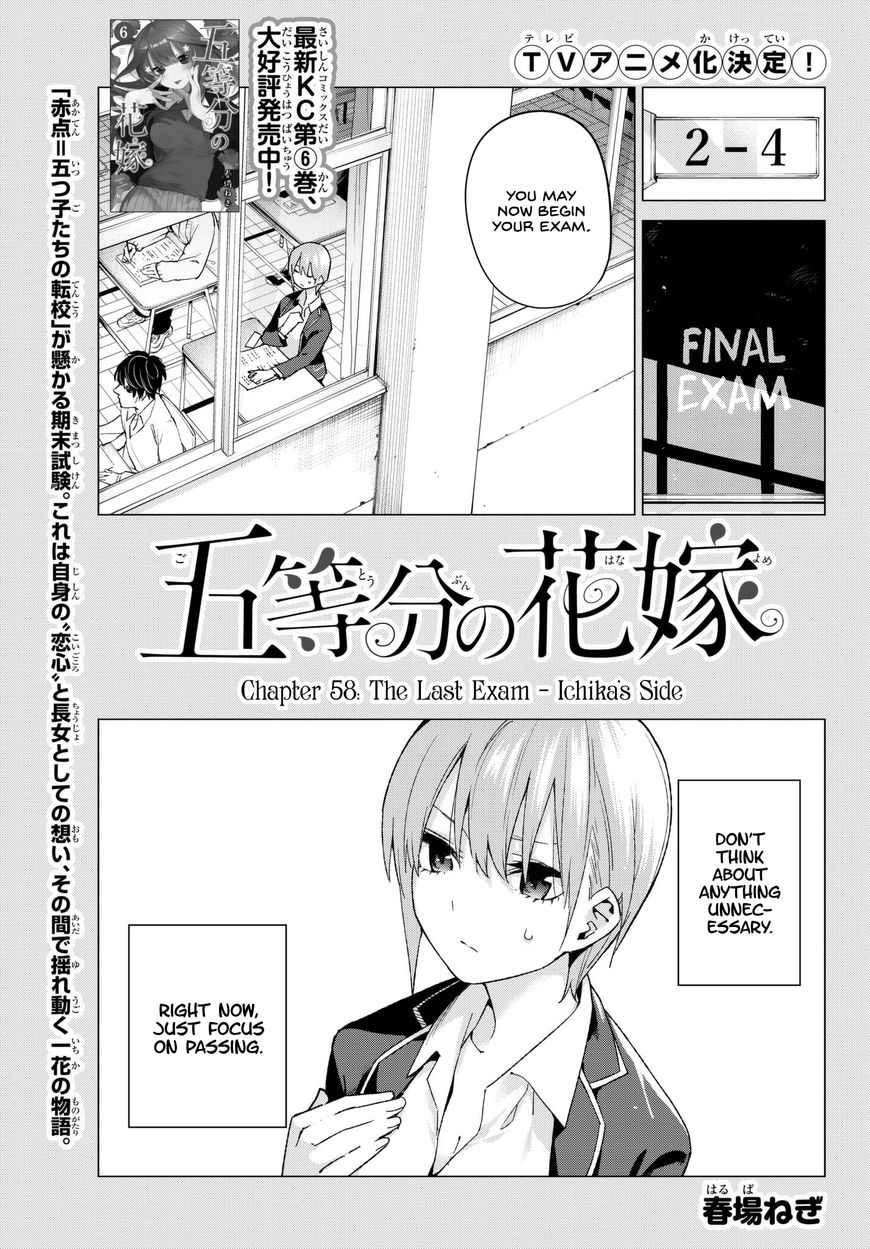 Read Go-Toubun no Hanayome EN Manga Online