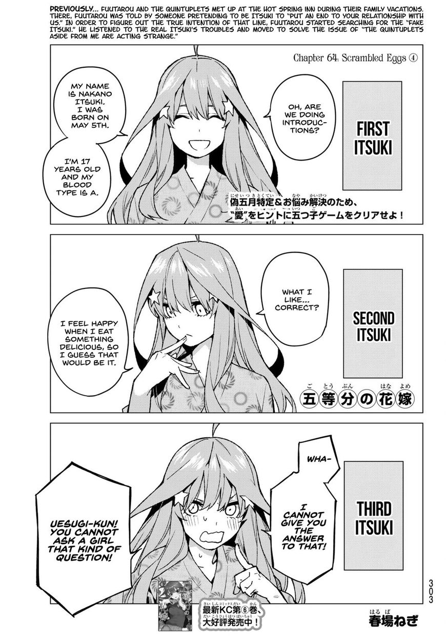Read Go-Toubun no Hanayome EN Manga Online