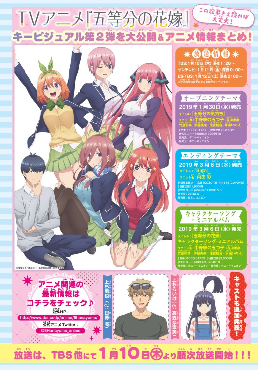 Read Go-Toubun no Hanayome EN Manga Online