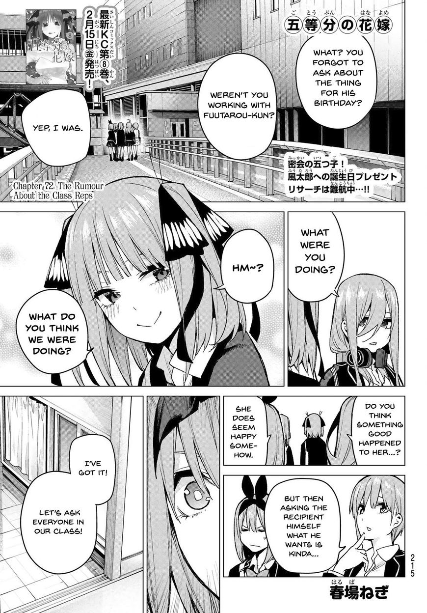 Read Go-Toubun no Hanayome EN Manga Online