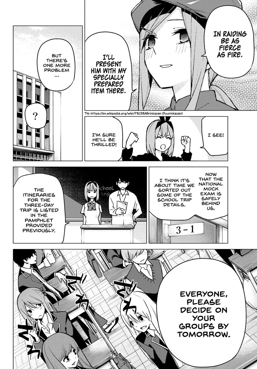 Read Go-Toubun no Hanayome EN Manga Online