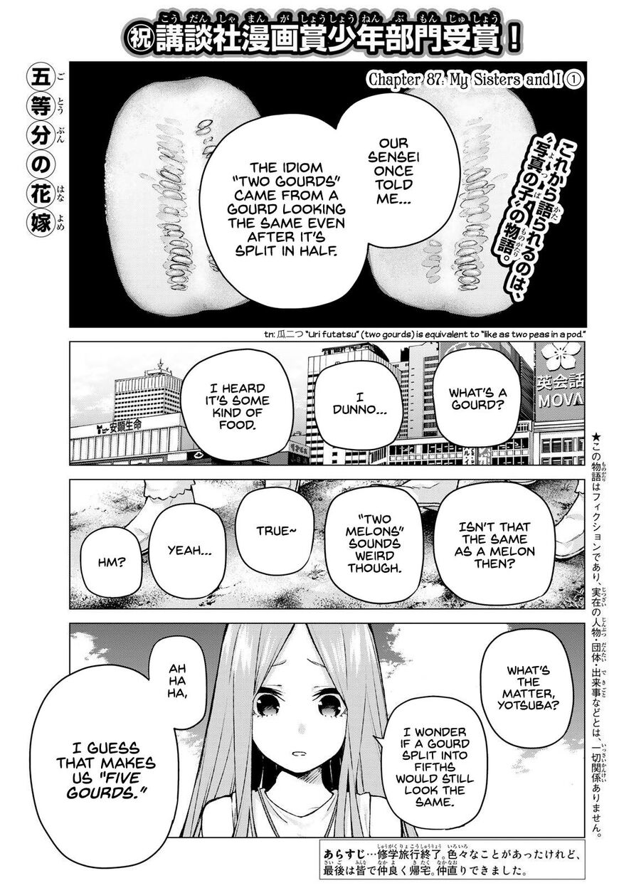 Read Go-Toubun no Hanayome EN Manga Online