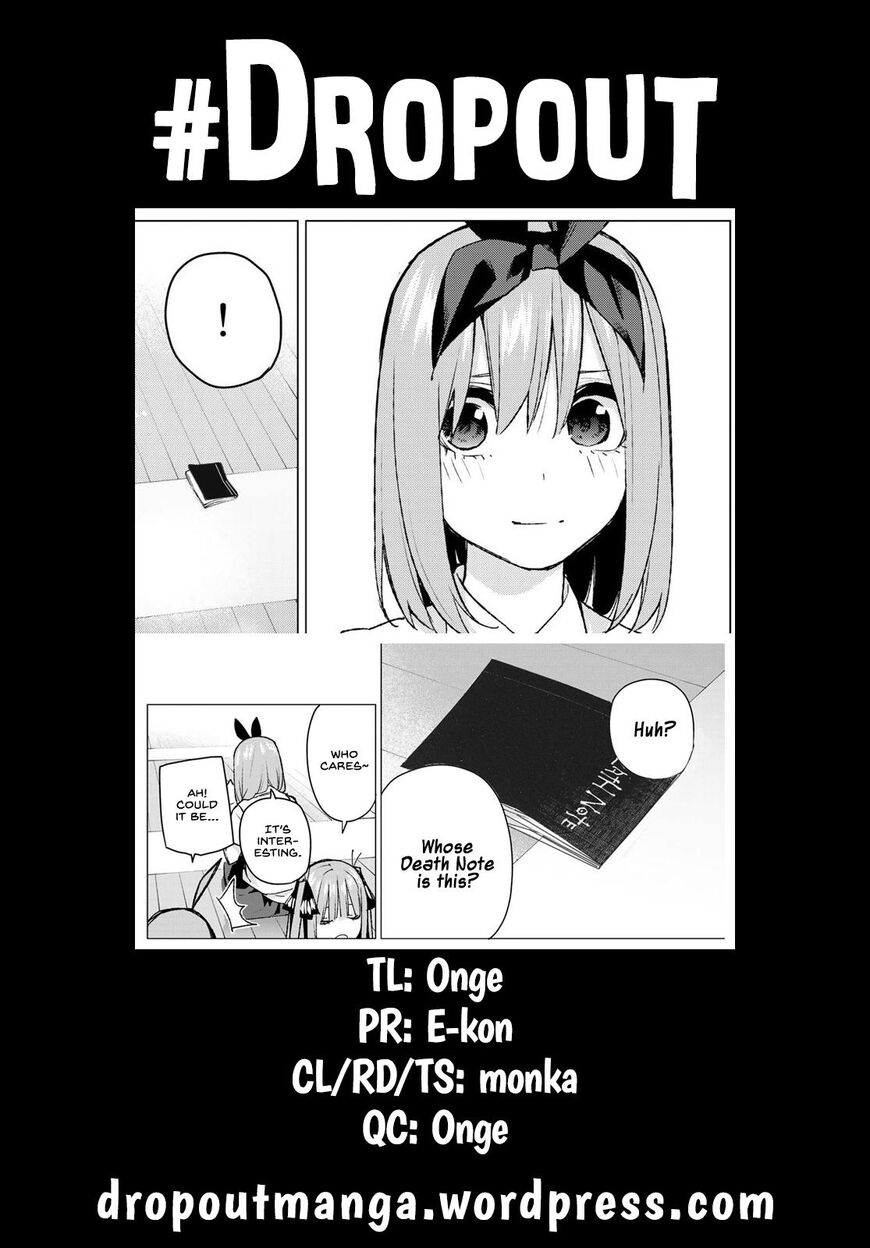 Read Go-Toubun no Hanayome EN Manga Online