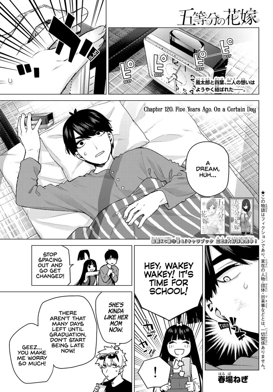 Read Go-Toubun no Hanayome EN Manga Online