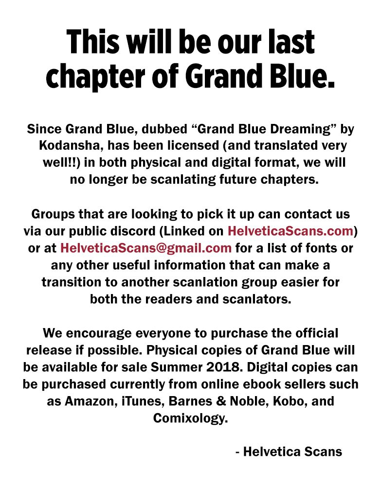 Read Grand Blue EN Manga Online