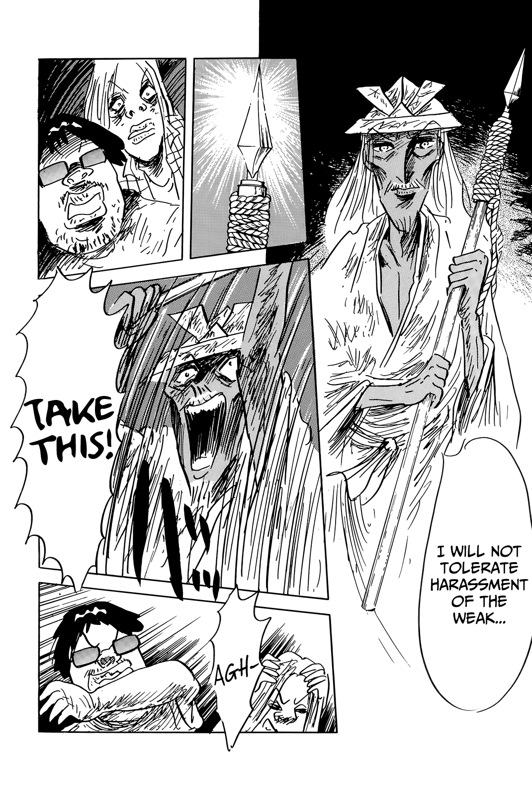 Read Haikai Roujin Don Quixote EN Manga Online