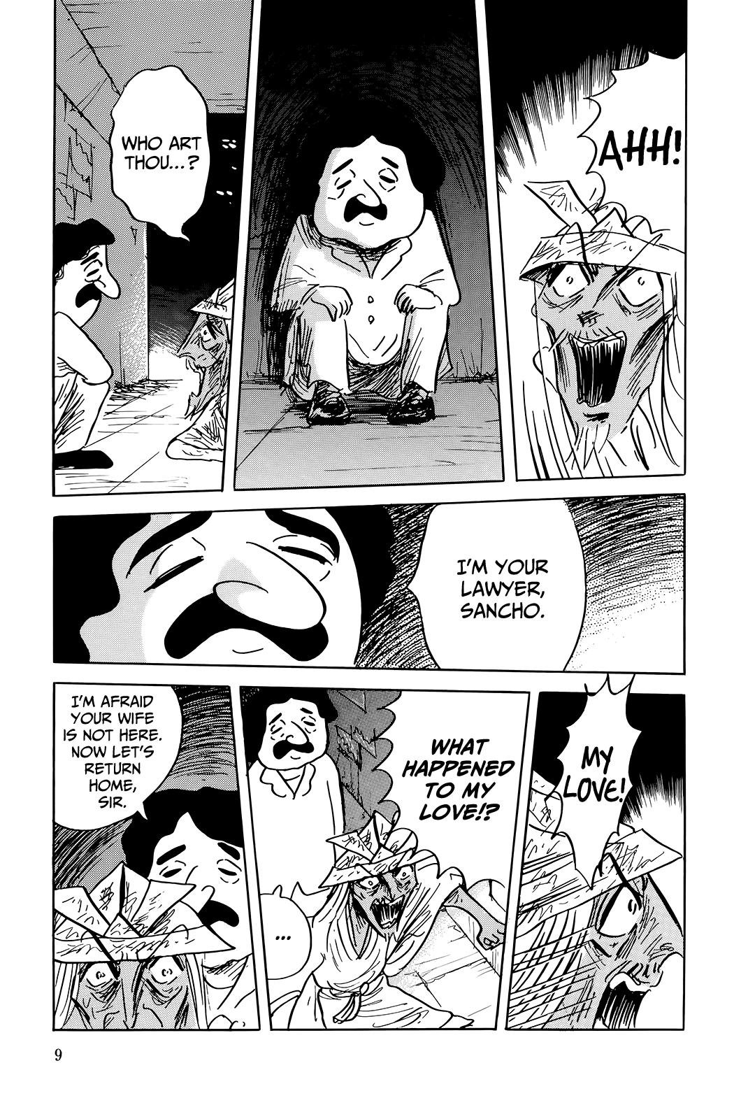 Read Haikai Roujin Don Quixote EN Manga Online
