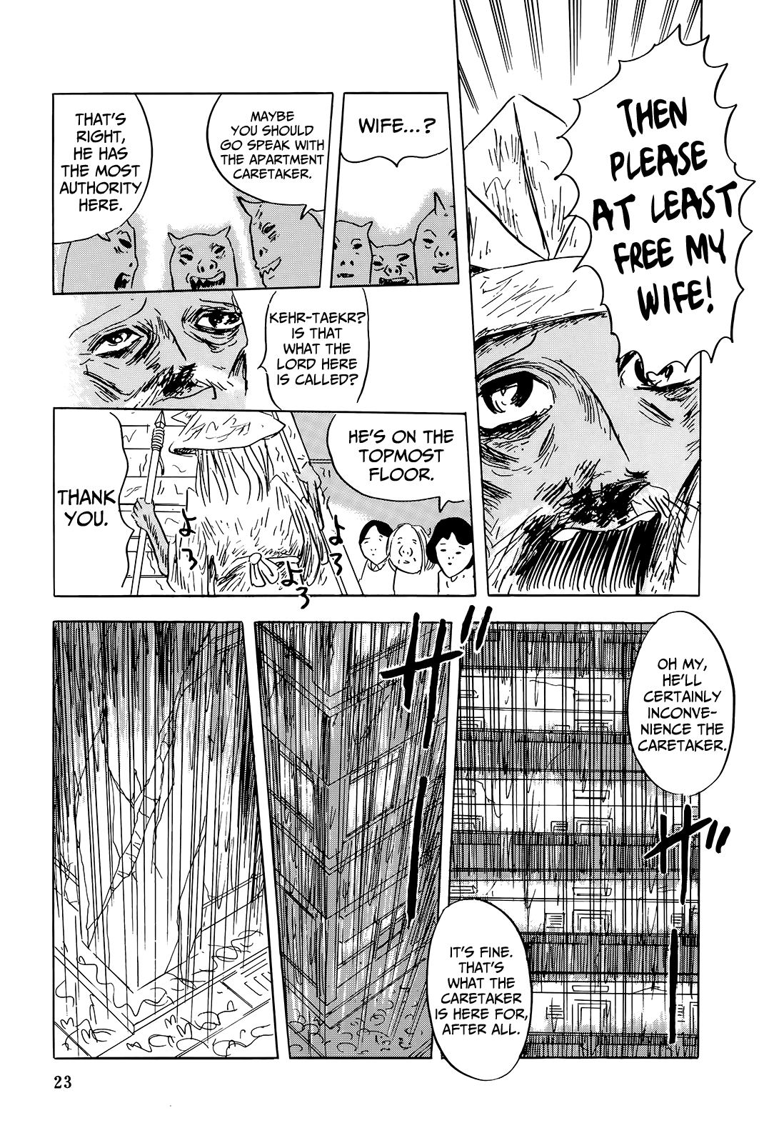Read Haikai Roujin Don Quixote EN Manga Online