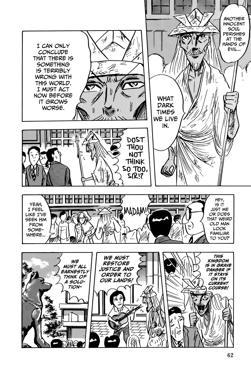 Read Haikai Roujin Don Quixote EN Manga Online