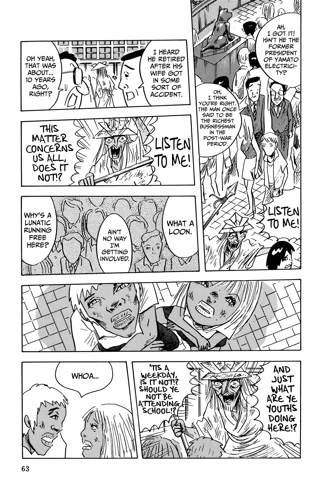 Read Haikai Roujin Don Quixote EN Manga Online