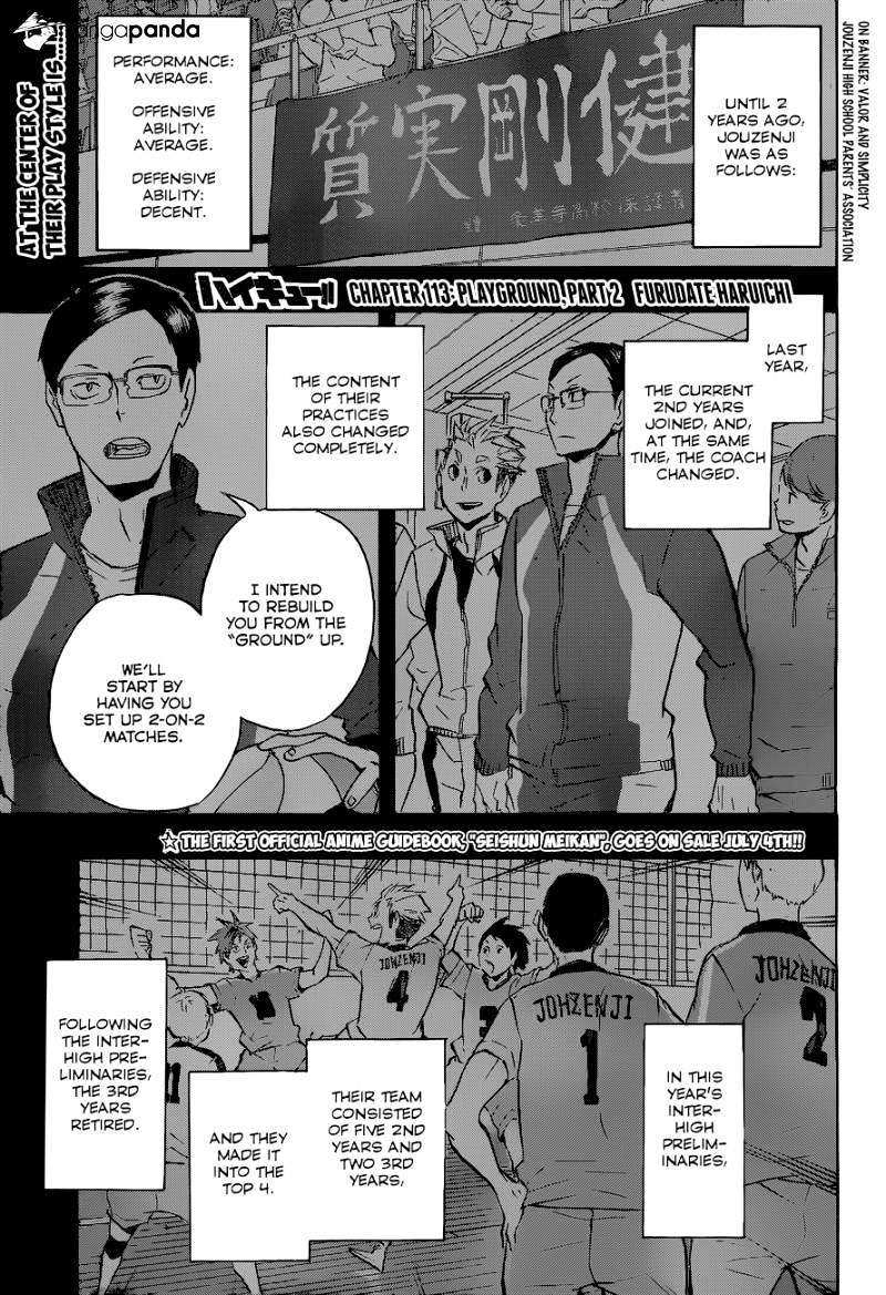 Read Haikyuu!! EN Manga Online