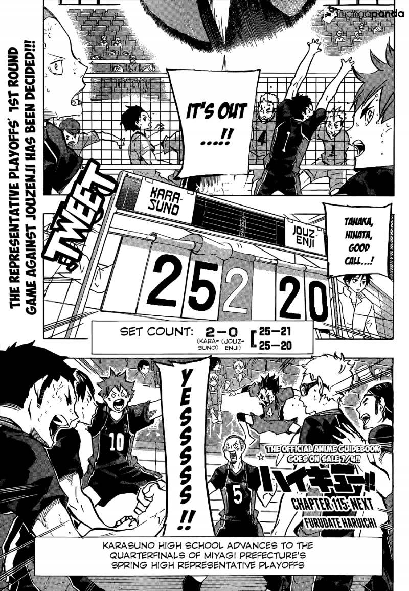 Read Haikyuu!! EN Manga Online